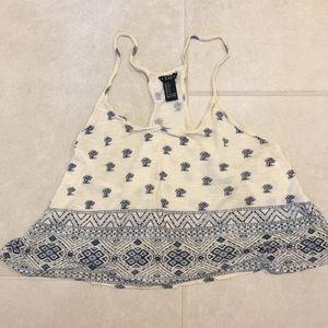 Cropped tank top from forever 21